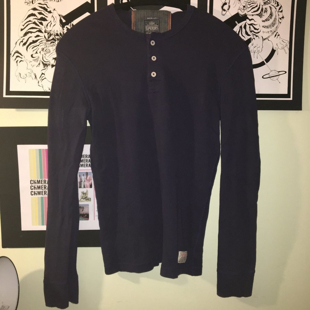 Superdry Men's Long Sleeve Top Medium